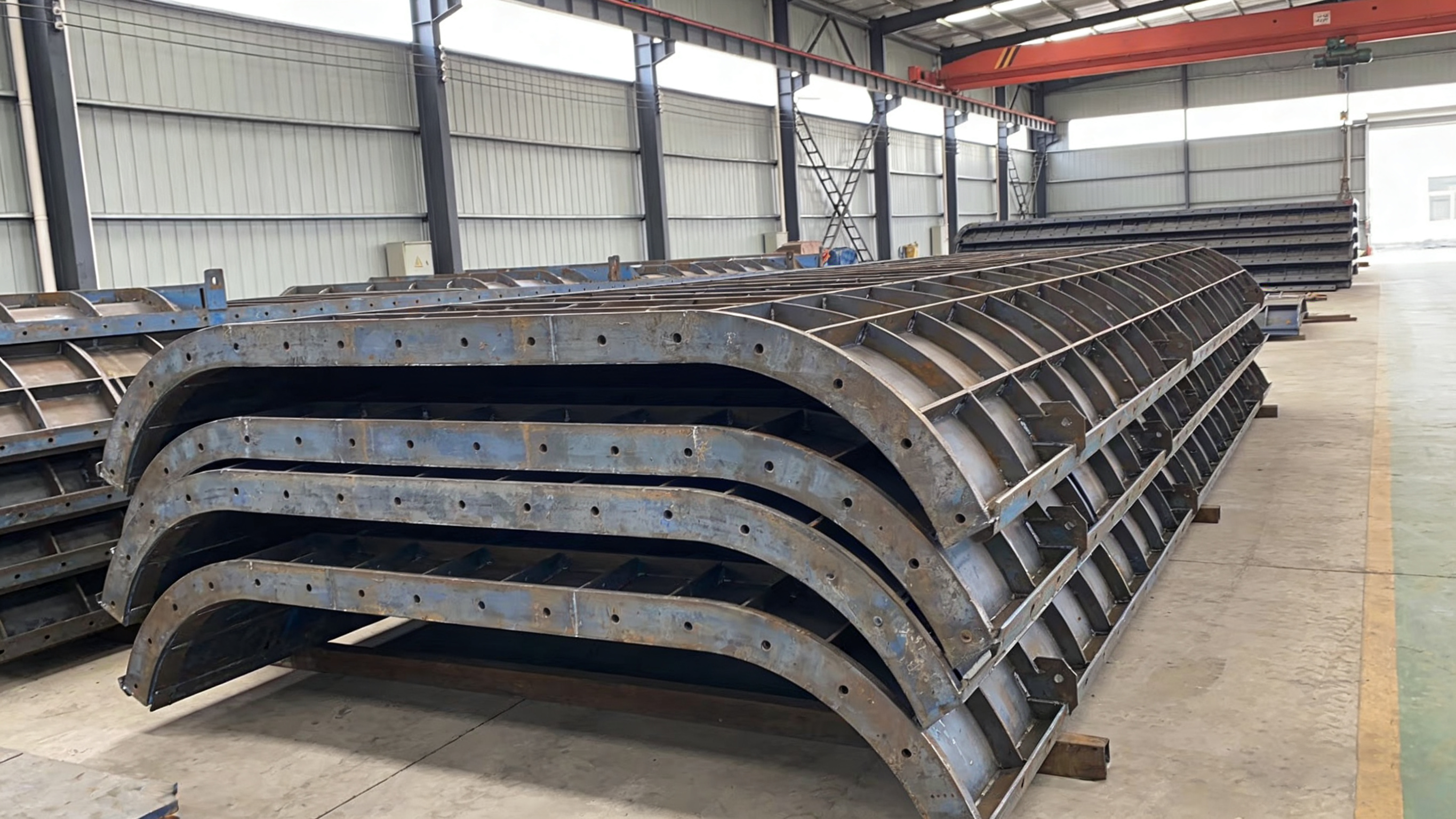 Advanced industrial robot arm with precision grippers working on automated assembly line, showing sophisticated mechanical engineering